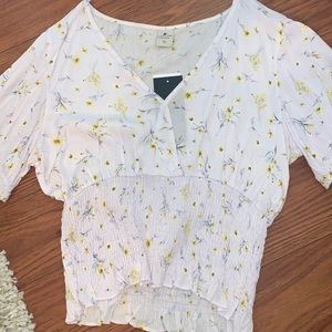 Floral blouse NWT
